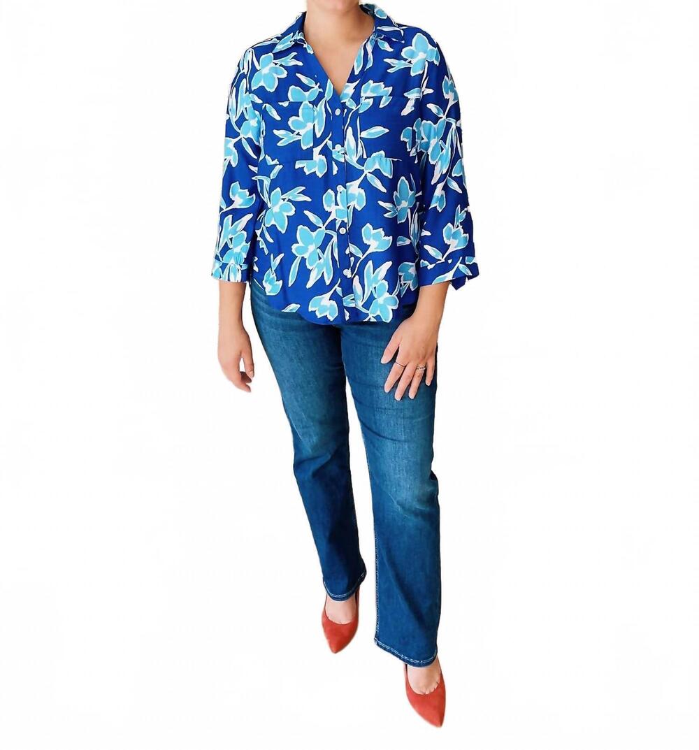 NEW SPIN USA nova top in floral